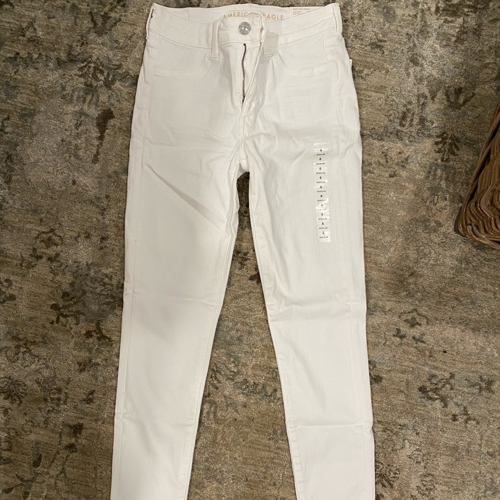 White jeans